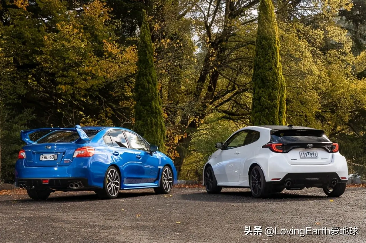 全新斯巴鲁wrx Sti对比丰田gr Yaris 懂车帝