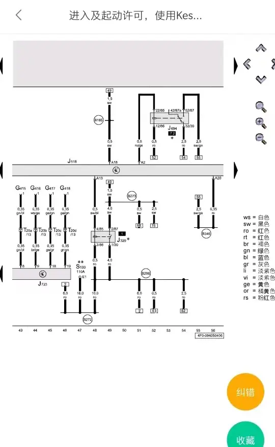 奥迪A6L引擎启动系统错误是什么原因 ？插图1