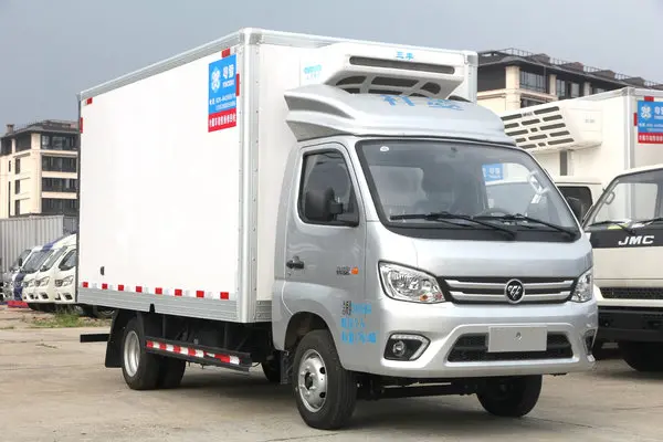 玻璃钢货厢保温性能达到国家a级标准 福田祥菱3米7冷藏车来了 懂车帝