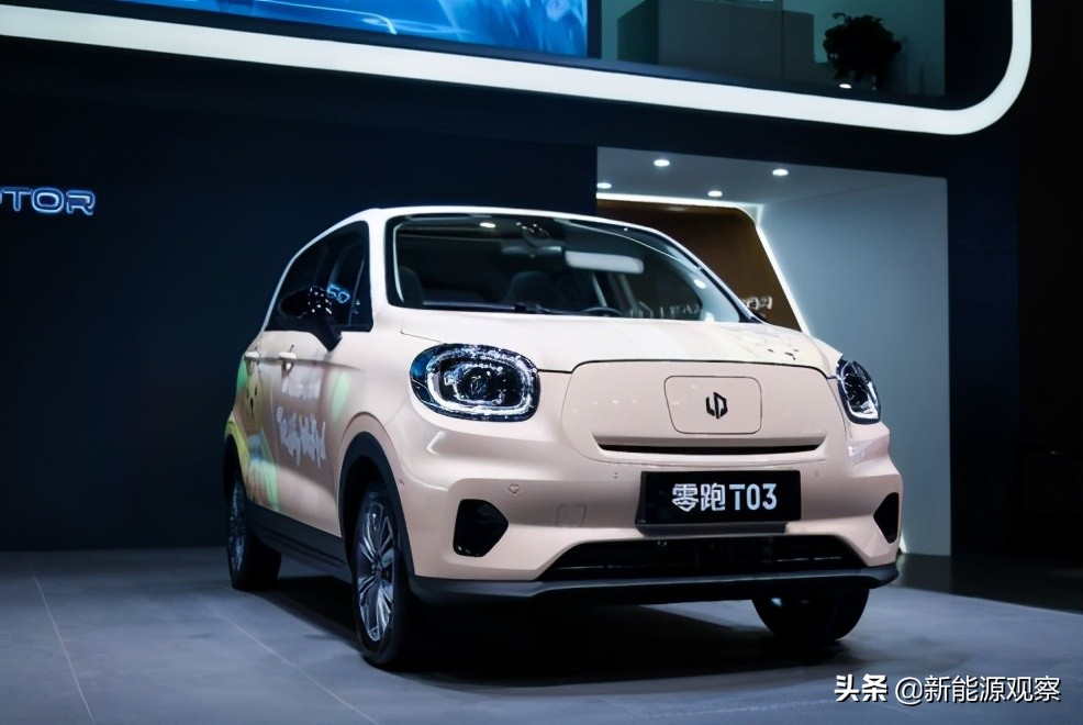 比五菱宏光MINI EV配置更高，外观可爱的零跑T03了解一下